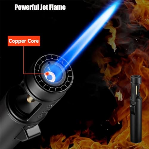 Encendedor recargable Bright Fire tipo soplete miniatura 2