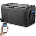 BODEGACOOLER 12 Volt Car Refrigerator, Portable Freezer WIFI APP Control, 40Quart Car Fridge -4?-68?, Electric Cooler 12/24V DC 100-240V AC for Outdoor, Truck, RV, Vehicles, Camping, Travel