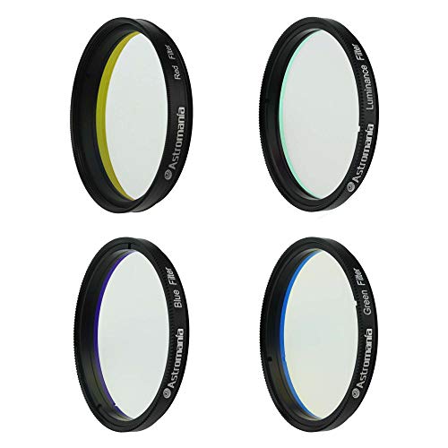 Astromania Deluxe Telescope Lrgb 2 Inch Filter Set - Colour Filters For Use With Monochrome Ccd Cameras - Give Stunning Astrophotographic Results #TOP2