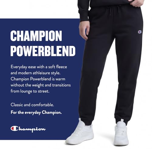Image of Champion Women's Cinched-Bottom Fleece Sweatpants, Oversized Fit, Midweight