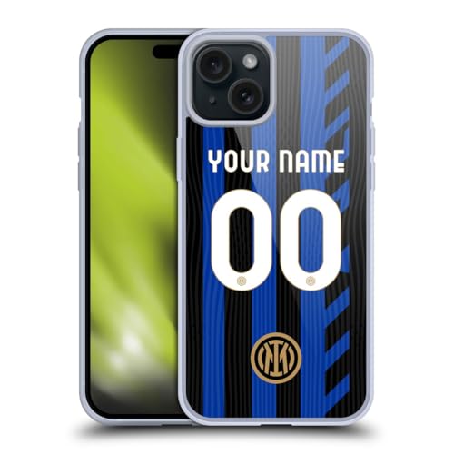 Coque Inter Milan pour iPhone 15 Plus Protection Gel de Head Case Designs
