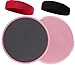crazy bean Core Sliders Fitness avec 2 Bandeau Cheveux, Disque de Glisse Fitness Yoga Accessoires, Bandeau Homme Femme Headbands Élastique Maquillage