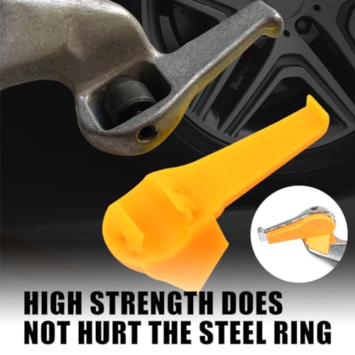 Image of Yourkar 6 PCS Car Tire Changer Insert, Tire Machine Tyre Mount Protector, Tyre Changer Mount Demount Head Duck Insert Rim Protector, Tire Machine Universal Car Accessories (6 PCS)