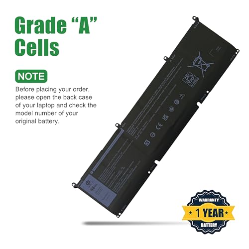 Image of 69KF2 Laptop Battery Replacement for Dell G15 5510 5511 5515 5520 5521 5525 Precision 5550 5560 Inspiron 7510 7610 Vostro 7620 Series CPX-70N2F 70N2F 070N2F 0M59JH M59JH 11.4V 86Wh 7167mAh