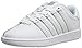 K-Swiss Classic Vintage GS Tennis Shoe (Big Kid),White/White,6.5 M US Big Kid