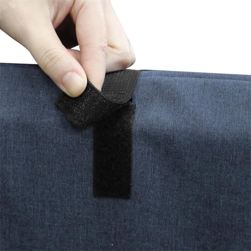 Siège de stade pliable et coussin de camping imperméable bleu - 8