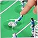KDAMGOQE Mini Football Game Set Mini Table Soccer Set Plastic Desktop Football Field Model Family Interactive Toys