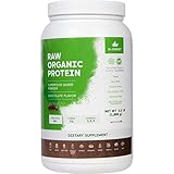 Dr. Forest Organic Raw Cold Pressed Vegan Plant Protein Powder - Add to Your Favorite Smoothies or Shakes - Non-GMO Certified Organic 20 Grams Protein per Serving, 2.2 lbs (Chocolate, 2.2 lbs)