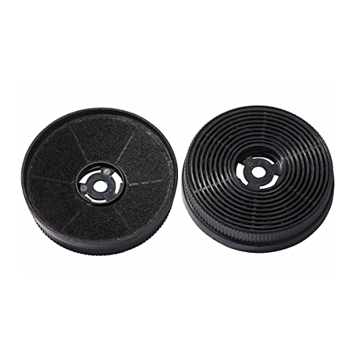 EVAYP Compatible avec 2 filtres à charbon actif CF140 10032904 MIZ 0060 CH 33060 SB S22-60 BBPY 10032844 S13-60 BBPY/Klarstein Respekta PKM pour hottes de...