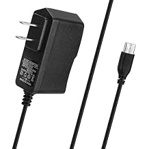 12V 1A AC/DC Adapter USB-C Power Cord Replacement Charger Compatible with AVAPOW A08, A18, A28, A58, A68, 2000A, 3000A, 4000A, 6000A Car Jump Starter Power Supply Black / 3.3 FT