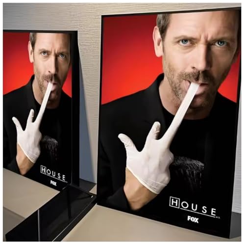Póster de House MD clásico de tamaño 50x70 cm ideal para decoración del hogar