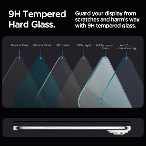 Image of Supershieldz Youtuber's Choice Series Tempered Glass Screen Protector Guard for iPhone 17 Air - 2 Pack