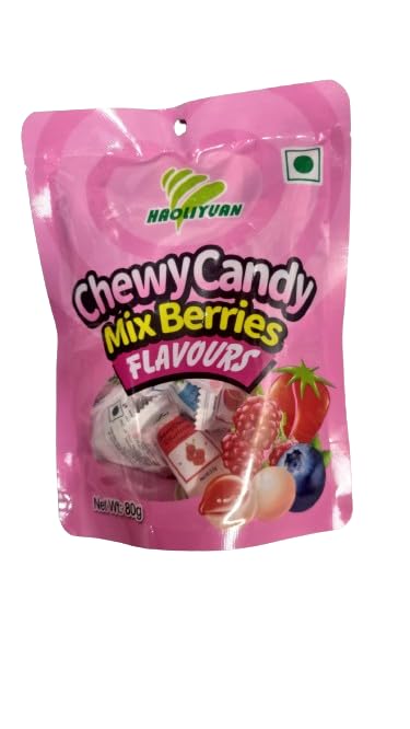 Haoliyuan Thai Chew Soft and Delicious Chewy Candy Mix, Berries Flavours, 80g (B0D7MPRPVZ) Amazon Price History, Amazon Price Tracker