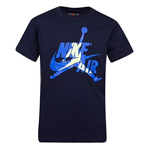 Nike Air Jordan Big Boys Short-Sleeve Jumpman T-Shirt Jordan (X-Large, Obsidian)