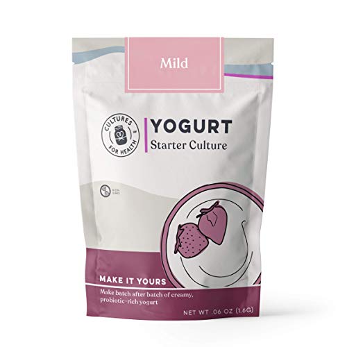 Mild Flavor Yogurt Starter Culture | Cultures for Health | Non GMO, Gluten Free