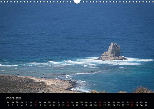 Photographies de Crète en calendrier mural horizontal format grand A3