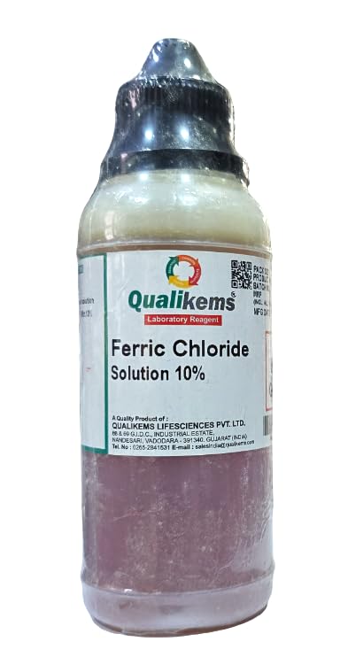 QUALIKEMS FERRIC CHLORIDE SOLUTION 10% 125ML (LAB USE ONLY)-image-6