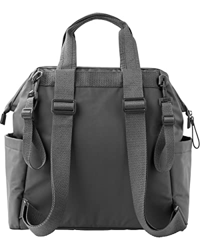 Image of Skip Hop Mainframe Wide Open Diaper Backpack, Black