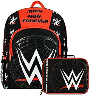 WWE Kids Backpack Set Black