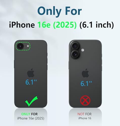 Coque iPhone 16e robuste antichoc de qualité militaire TPU - 2