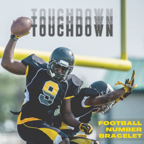 DemiJeweley American Football Number Bracelet Stainless Steel Adjustable Engraved Mantra Cuff Bangle Inspirational Encouragement Wristbands Bracelets Jewelry Birthday Gifts for Boys Teen Girls2