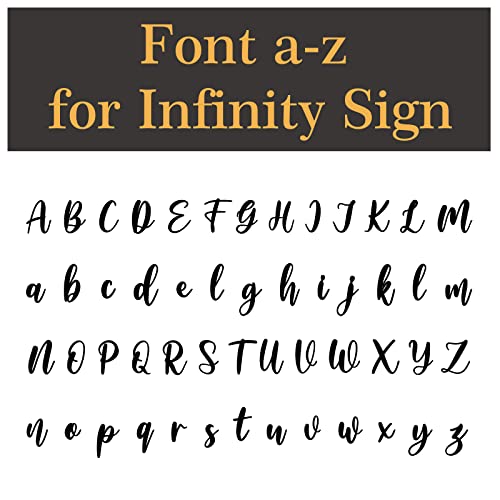Exunart F18-W Custom Infinity Metal Sign thumb #4