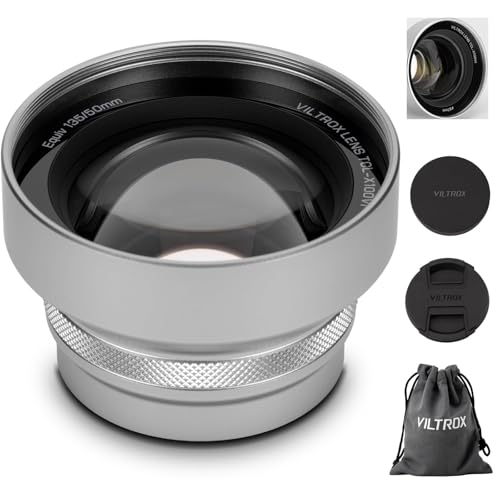 VILTROX TCL-X100 VI �e���R���o�[�W���������Y �x�m�t�C���� X100�V���[�Y�J�����p�A1.4�{�]���I�[�g�F�������Y �x�m�t�C���� X100VI�AX100V�AX100F�AX100S�AX100�J�����Ή� - �V���o�[