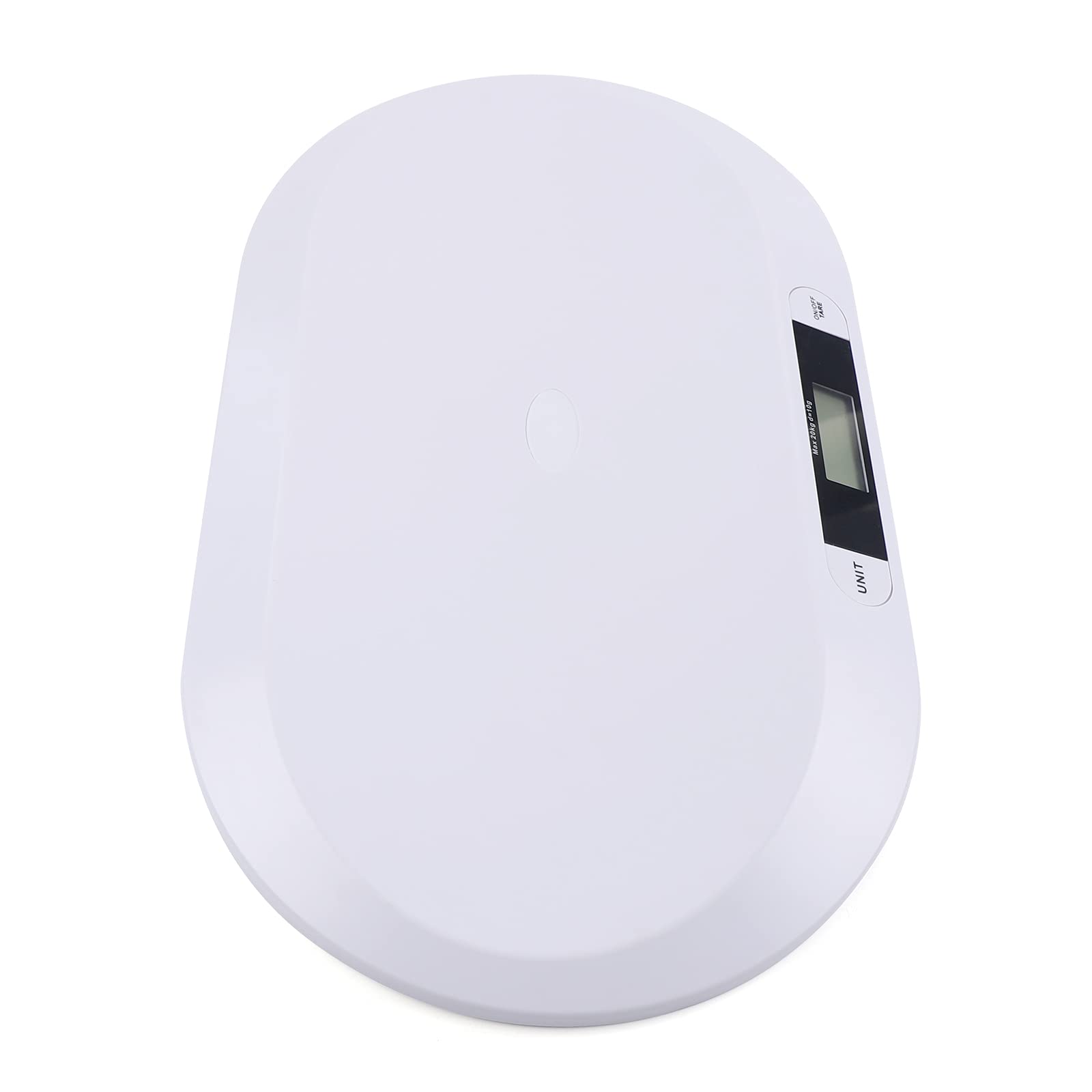Báscula de bebé, báscula digital de bebé, con pantalla LCD, báscula de animales multiusos, portátil, adecuada para pesar objetos menos de 20 kg, es adecuada para pesar bebés, conejos, gatos, perros