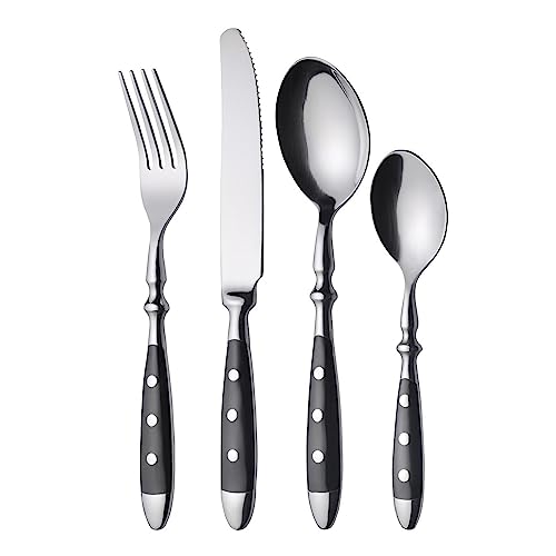 GRÄWE hochwertiges Tafelbesteck 24-tlg aus Edelstahl 18/10