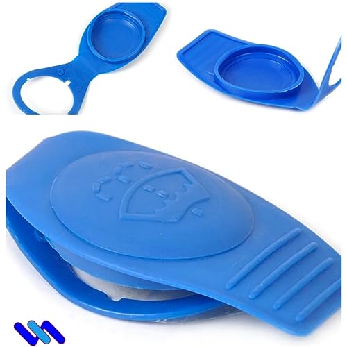 Image of Car Accessories Windshield Washer Reservoir Fluid Tank Cap Wiper Bottle Cap Compatible /Replacement for VW Polo /Vento /Jetta /Passat Skoda Fabia /Laura /Octavia /Rapid /Superb-(2317)