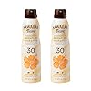 Hawaiian Tropic Weightless Hydration Clear Spray Sunscreen SPF 30, 6oz | SPF 30 Sunscreen Spray, Sunblock, Oxybenzone Free, 6oz each Twin Pack