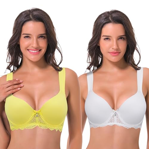 Soutien-gorge en dentelle Curve Muse anti-douleur aux épaules 95E