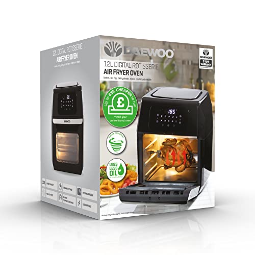 Daewoo-Digital-Air-Fryer-Oven-With-Rotisserie-Or-3-Tray-Space-And-Multifunctional-Use-For-Healthy-Eating-Perfect-For-The-Whole-Family-12-Litre