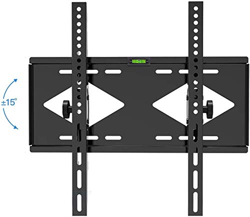 TV-Wandhalterung für 32-60 / 42-75 / 42-80-Zoll-LED, LCD, OLED, flache und gebogene Fernseher, neigbare TV-Halterung max. VESA 600 x 400 mm, bis zu