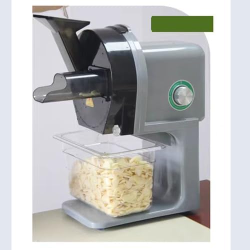 Electric Vegetable Cutter - Multifunctional Garlic & Scallion Slicer, Automatic Vegetable Chopper, Commercial Food Processor for Quick & Effortless Meal Prep