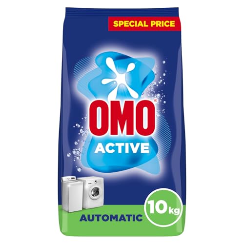 OMO Automatic Laundry Detergent Powder Active 10 Kg up to 100% stain removal in 1 wash
