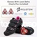 Tommaso Pista 100 Peloton Shoes for Women, Indoor Cycling Shoes for Women with Delta Cleats, Peloton Bike Accessories—Made with Vegan Leather—Pink—3 Hook & Loop —Size 11US—43EU