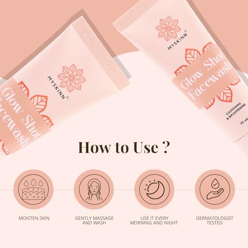 Image of Glow Shot Face Wash, Controls Acne & Breakouts, 70ml