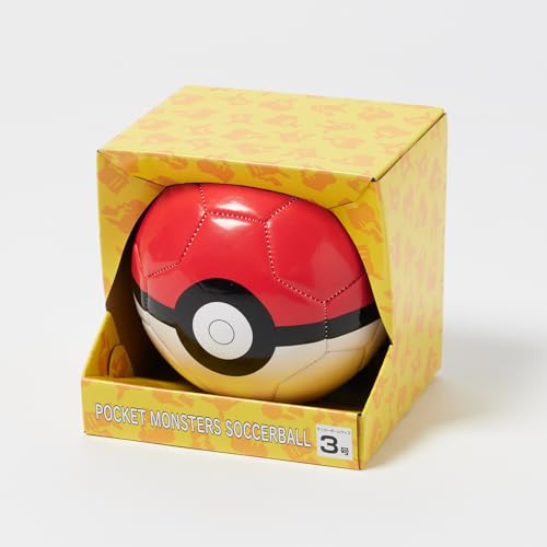 サッカーボール ポケモン モンスターボール 3号 (幼稚園~低学年用)