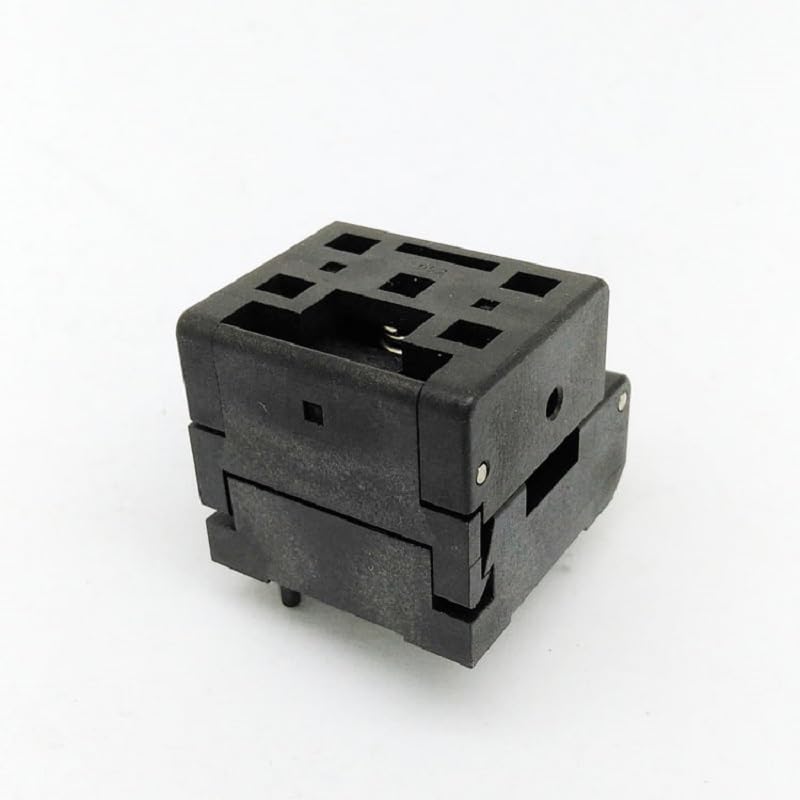 Wiring Connecting Terminals - QFN32 MLF32 Programming Socket IC Test Socket Burn in Socket Clamshell Chip Size 5 * 5 Pin Pitch 0.4 mm Flash Connector