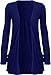 Ladies Women Boyfriend Open Cardigan with Pockets All Sizes