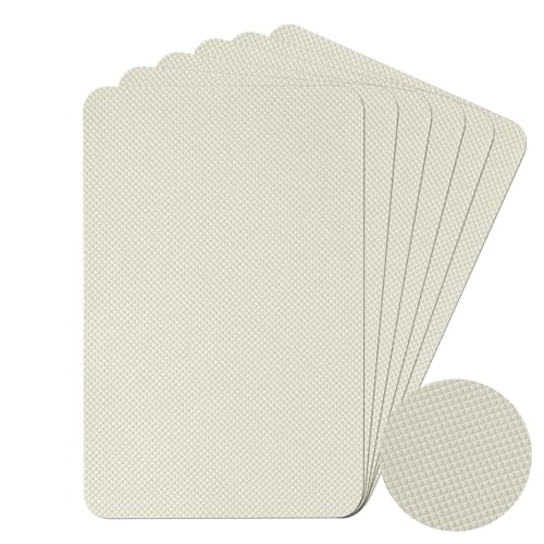 6 Pz Cuscinetti Antiscivolo Gomma Autoadesivi, Gommini Adesivi, Cuscinetti Gomma Tagliabili Protezioni per Pavimenti, per Piedini Gommas di Sedie Tavoli Divani Mobili, Suole di Scarpe