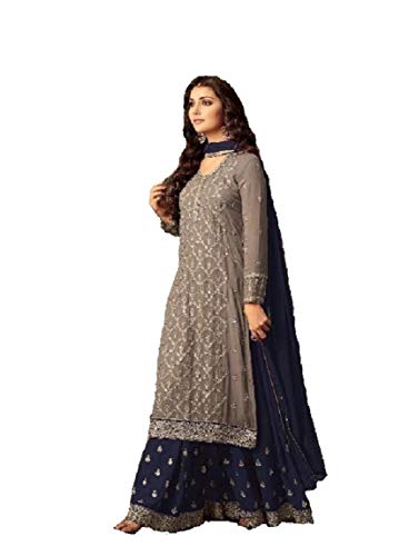 Delisa New Eid Special Indian/Pakistani Party Ready to Wear Palazzo Style Salwar Kameez Suit for Women 88