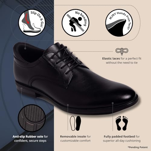 Marc Joseph New York Men's State Street (Hands Free Technology) Oxford2