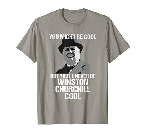 Cool Sir Winston Churchill Funny Tshirt British History