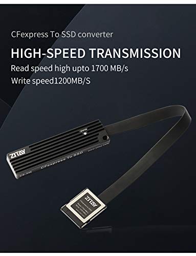 Amazon.com: ZITAY CFexpress to SSD Adapter Converter, CFexpress B