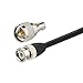 Bingfu 27MHz CB Radio Antenna Soft Whip Magnetic Base BNC & PL259 Male Compatible with Cobra Midland Uniden Maxon President Portable Handheld CB Radio Car Mobile Scanner