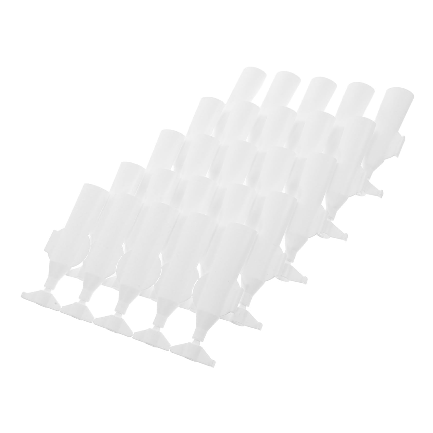 VICASKY 5piezas Frasco de Prensa Tubos Cosméticos Vacíos de Plástico Portátiles para Muestras de Aceite Tubos de Viaje para Cuidado Piel Dispensadores Rellenables