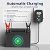 1.5A 6V/12V Car Battery Charger – Automatic Trickle Charger, Battery Maintainer with Overcharge Protection & Temperature Compensation – for Lead Acid, AGM, Gel, Lithium Batteries #1