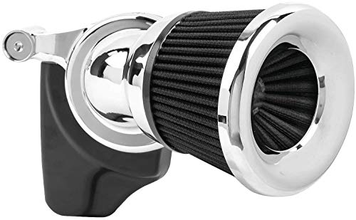 Arlen Ness 81-201 Velocity 65 Degree Air Cleaner Kit - Chrome